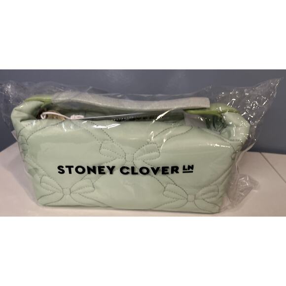 NWT Stoney Clover Lane Toiletry Bag in Pistachio - Picture 11 of 12